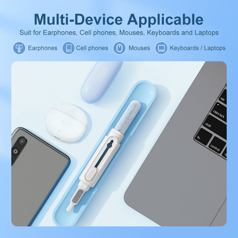 Stylo de nettoyage pour écouteurs avec double pointe rétractable
