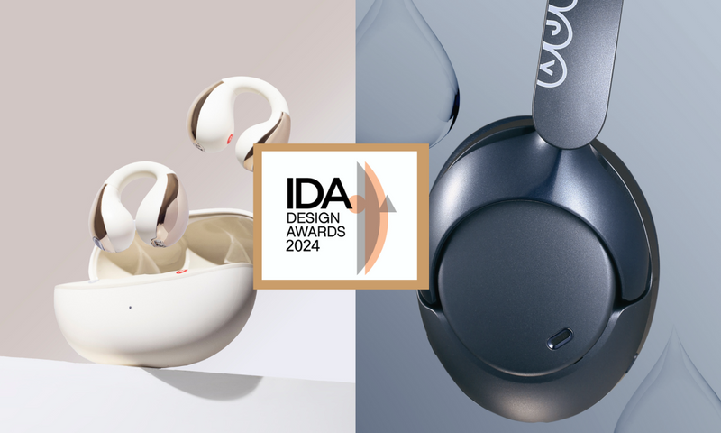 QCY remporte deux prix d'un coup aux IDA 2024 Awards