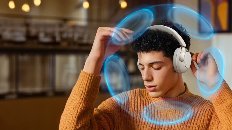 Écouteurs audio spatiale