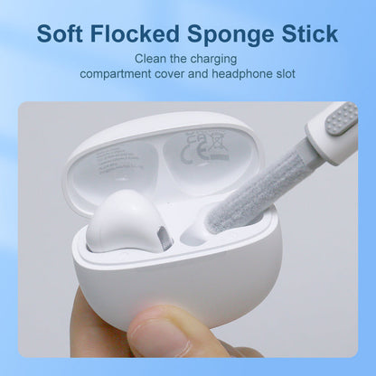 Stylo de nettoyage pour écouteurs avec double pointe rétractable