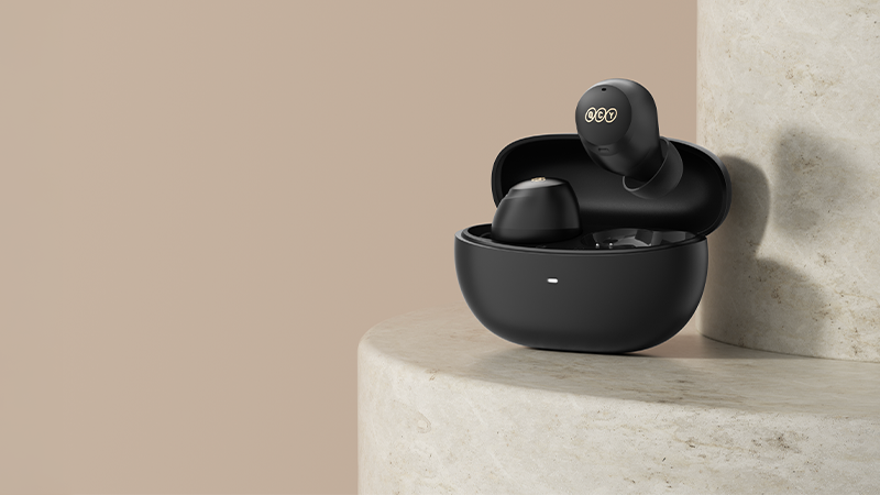 Écouteurs en forme de haricot