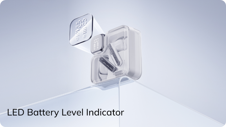 Indicateur de niveau de batterie LED pour écouteurs sans fil