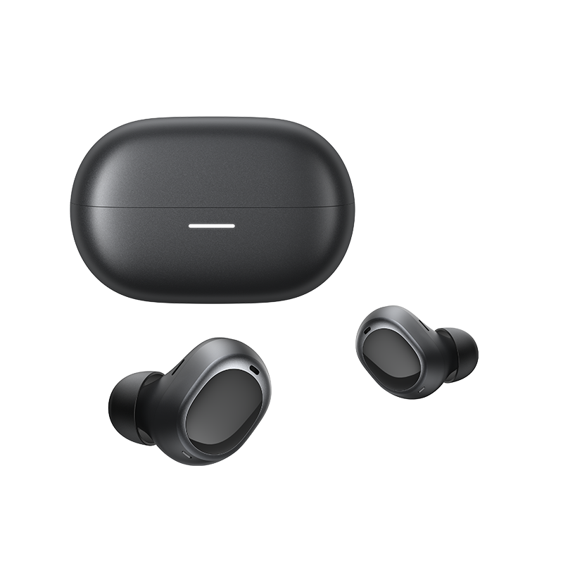 Écouteurs True Wireless QCY MeloBuds A30 avec étui de chargement, noir, design moderne, connexion Bluetooth